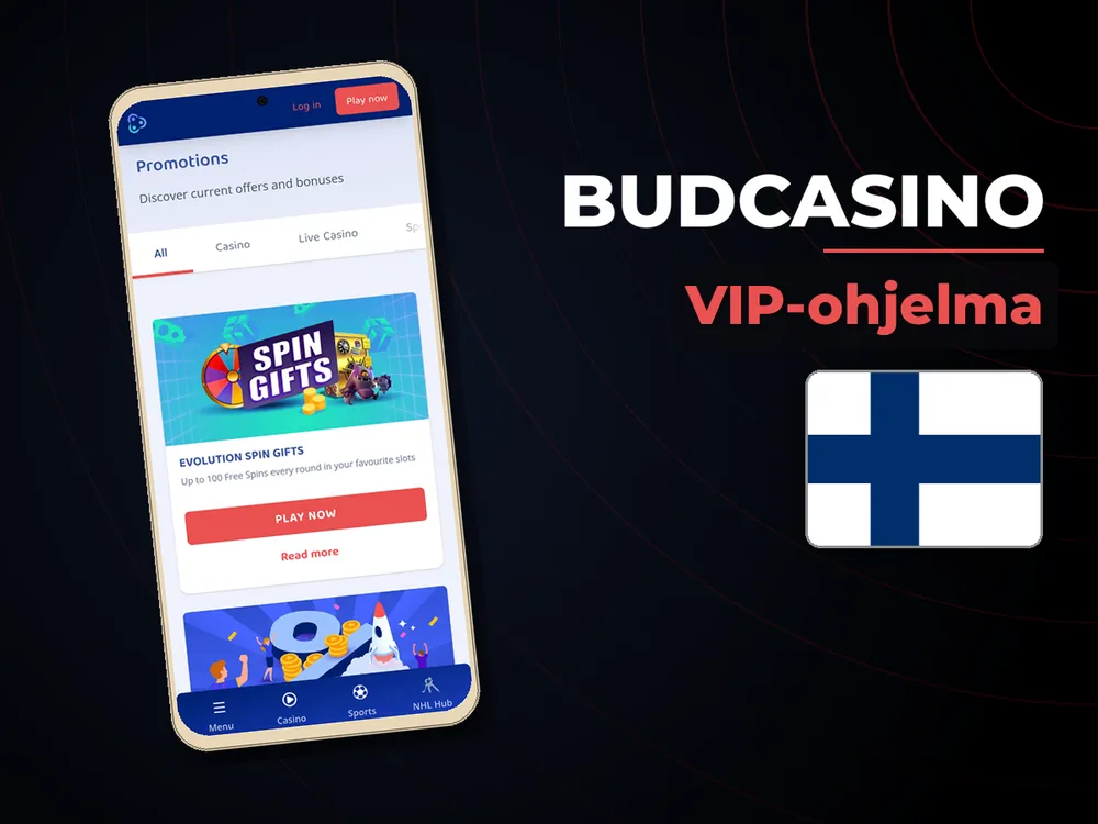 Budcasino - VIP-ohjelma
