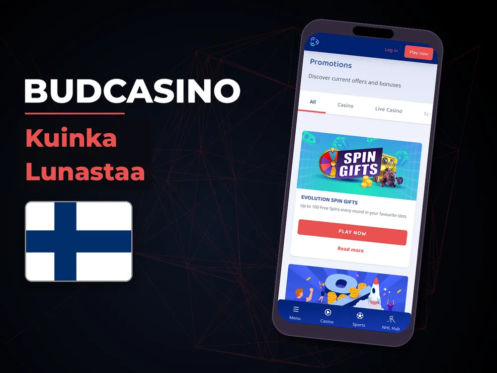 Budcasino - Kuinka Lunastaa