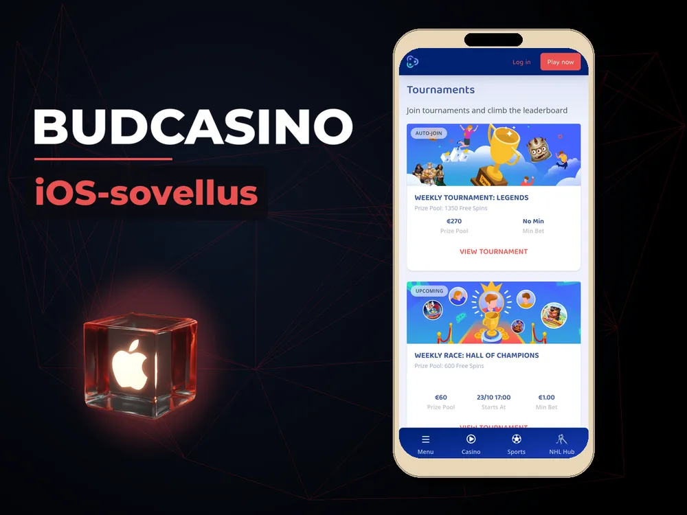 Budcasino - iOS-sovellus